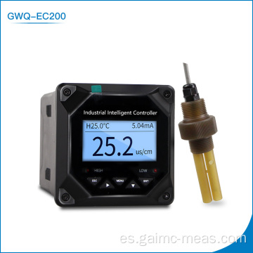 Sistema de RO 0.02-20uS / cm transmisor de conductividad con sensor